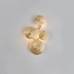 Pure Copper Lotus Leaf Wall Sconce
