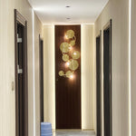 Pure Copper Lotus Leaf Wall Sconce