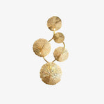 Pure Copper Lotus Leaf Wall Sconce