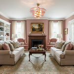 lotus-leaf-layered-glass-chandelier