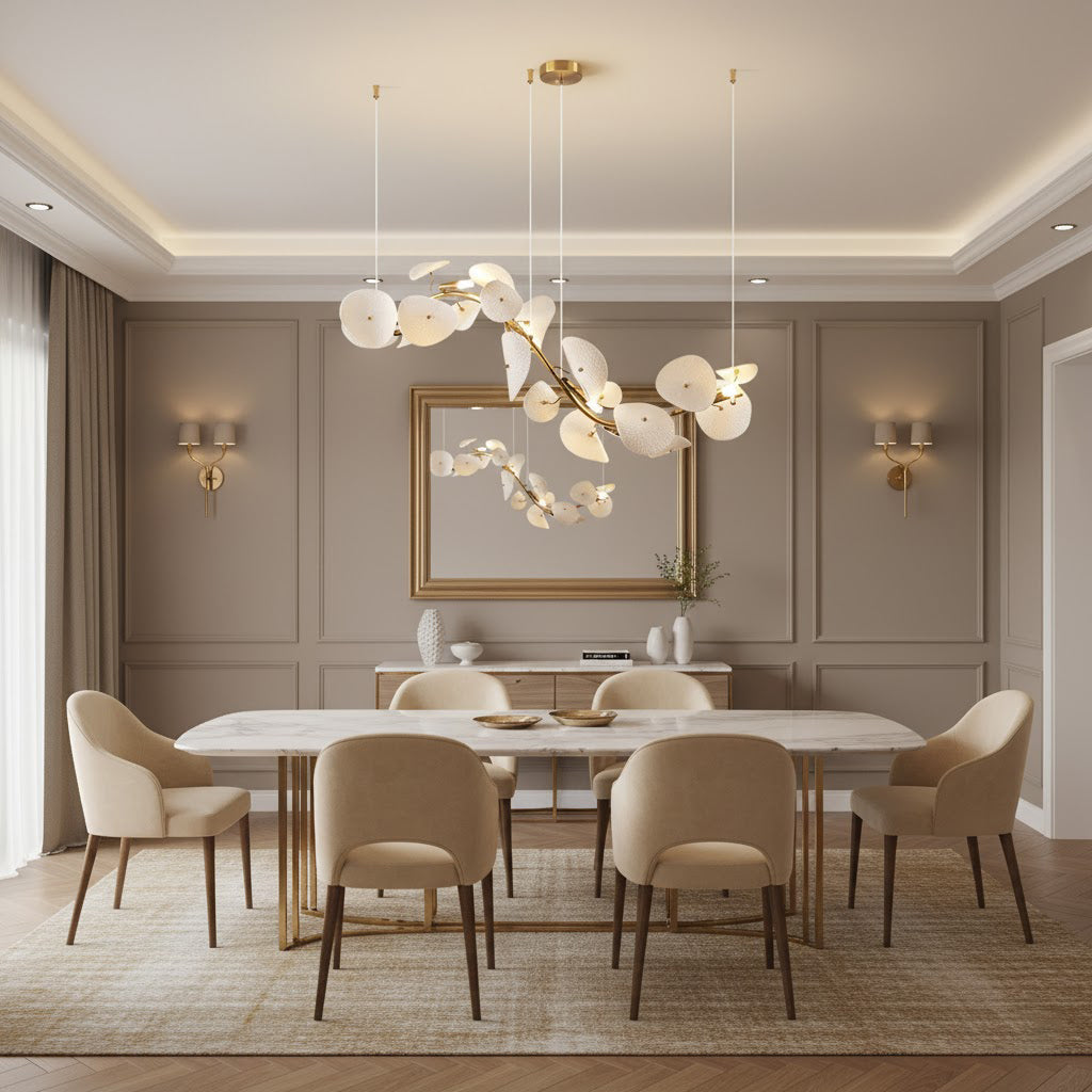 lotus-petal-chandelier