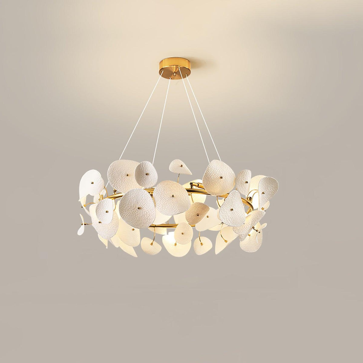 lotus-petal-chandelier