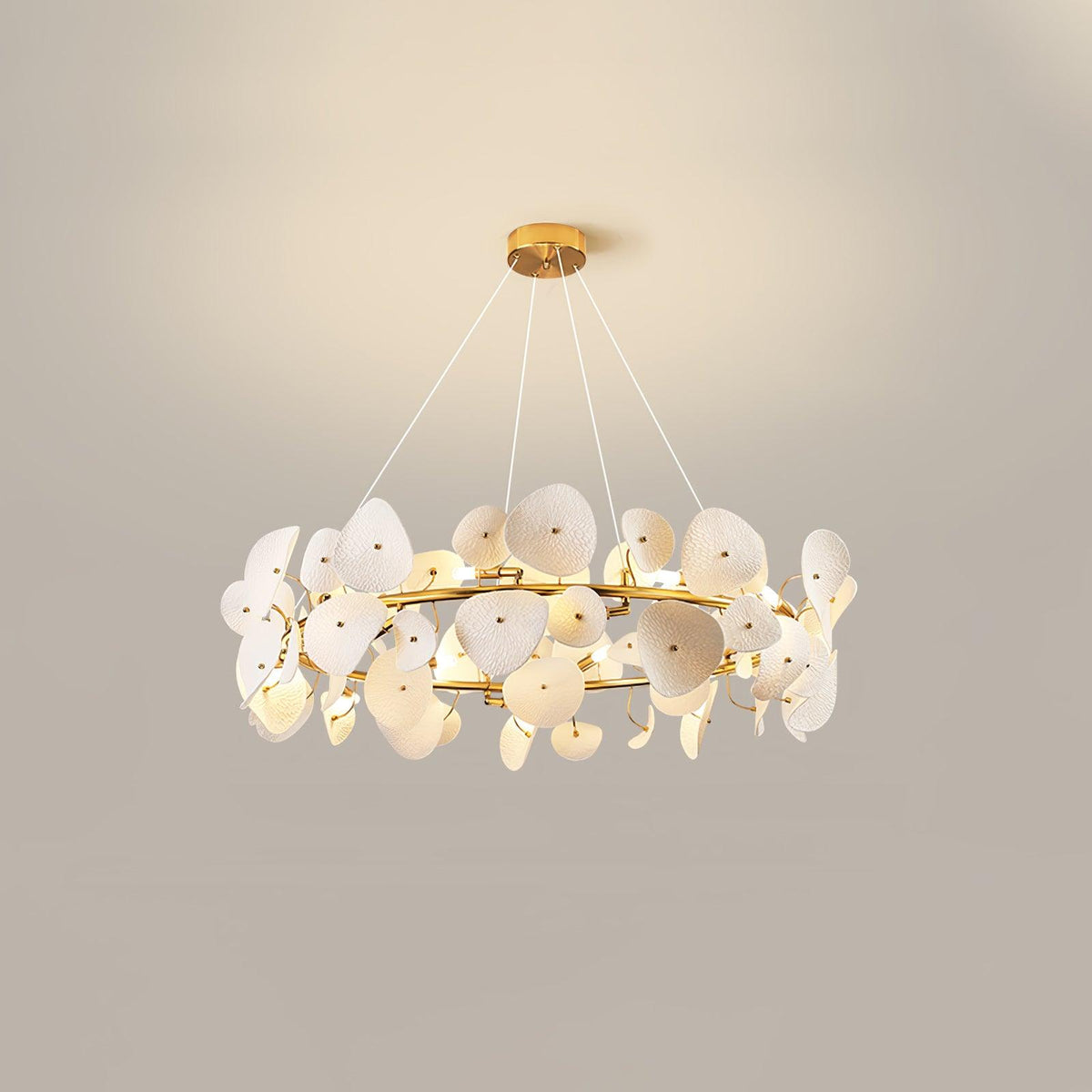 lotus-petal-chandelier