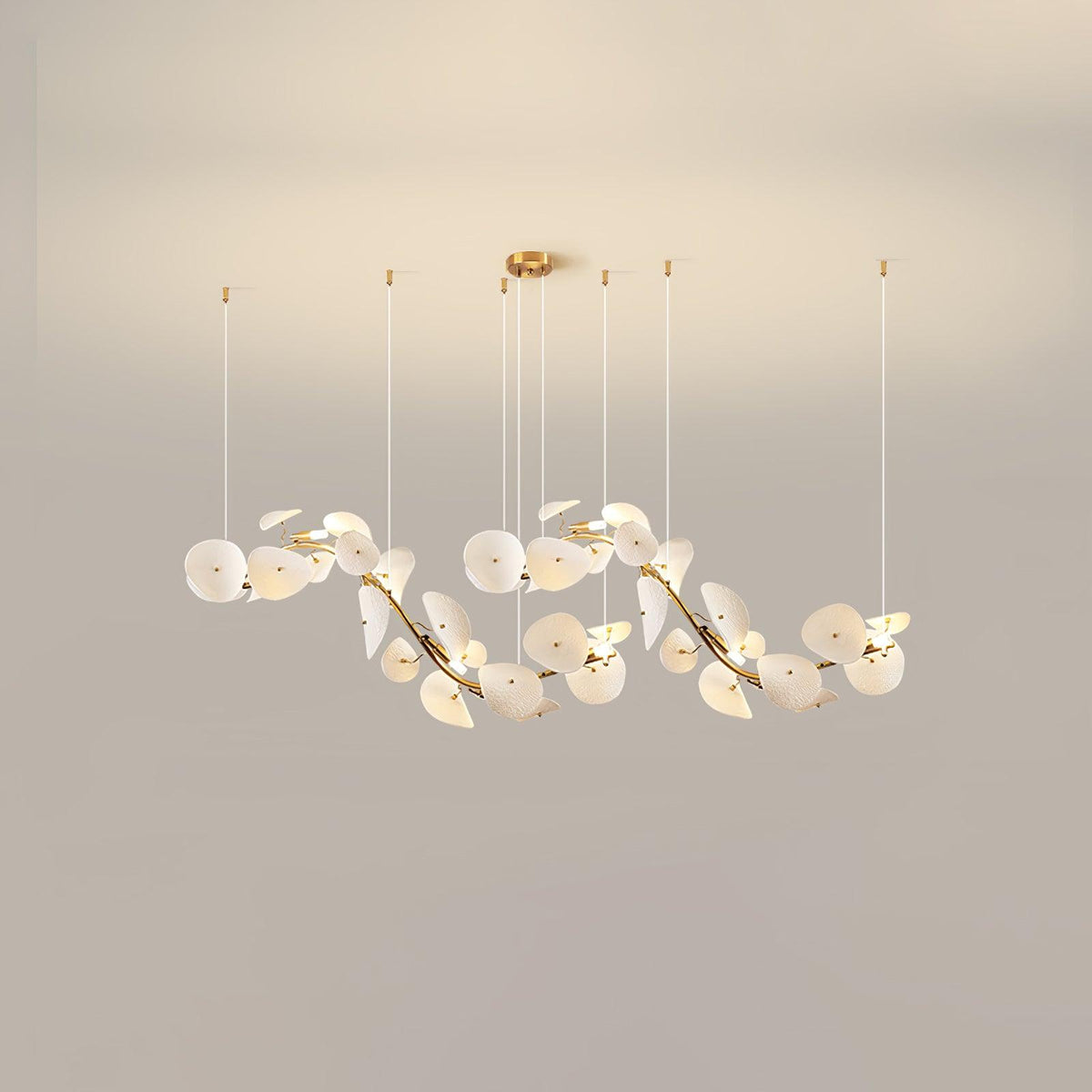 lotus-petal-chandelier