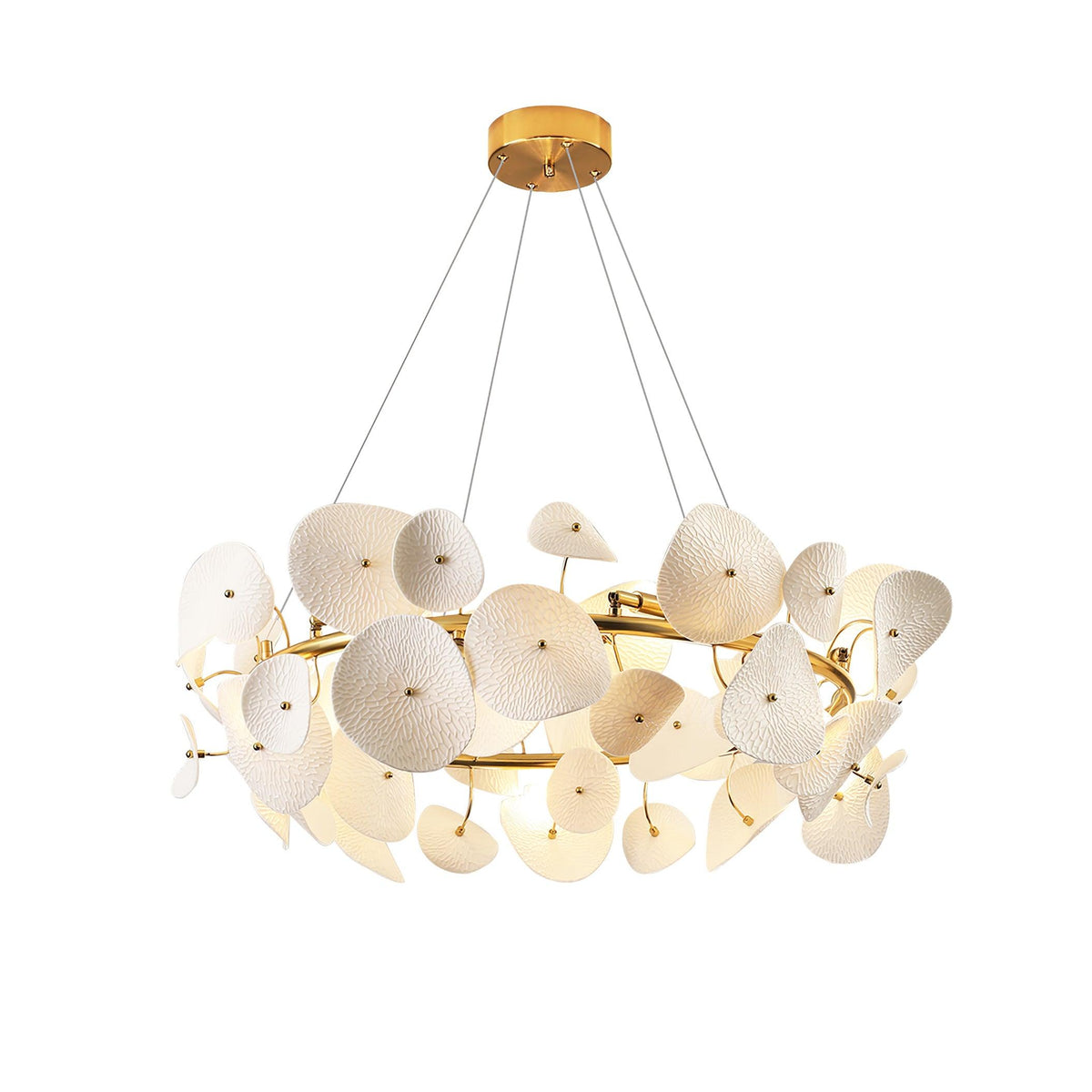 lotus-petal-chandelier