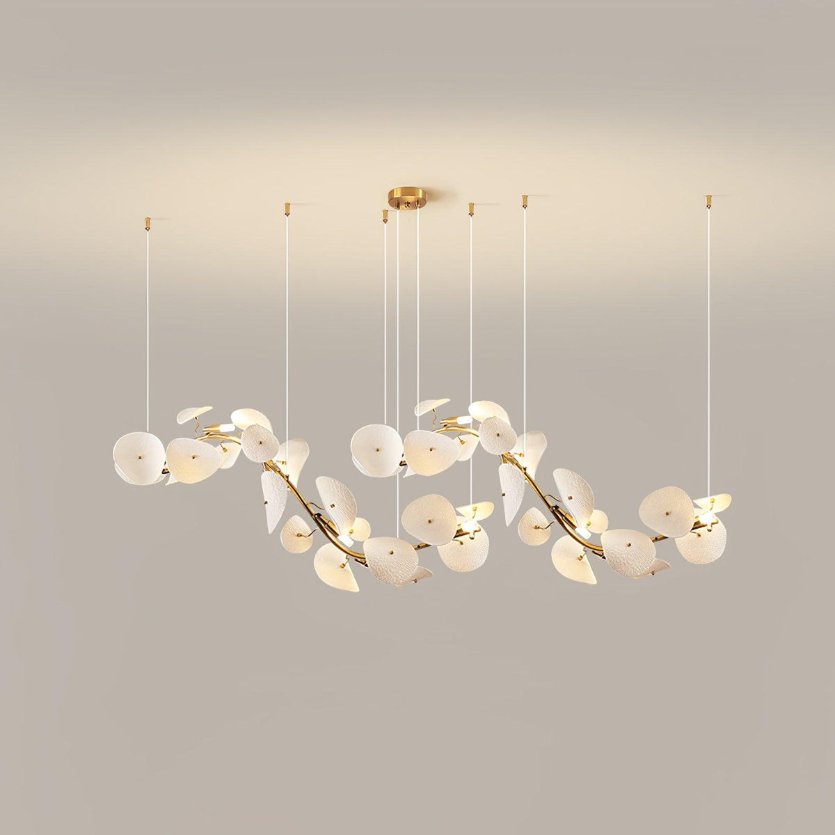 lotus-petal-chandelier