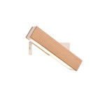 Luca Angle LED Wall Sconce in Natural Wood Finish