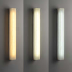 Lucent Pillar Alabaster Wall Sconce – Modern LED Wall Light