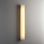 Lucent Pillar Alabaster Wall Sconce – Modern LED Wall Light