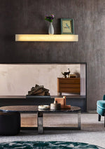 Lucent Pillar Alabaster Wall Sconce – Modern LED Wall Light