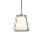 Lucinda Glass Pendant Light in Gold Finish for Modern Interiors