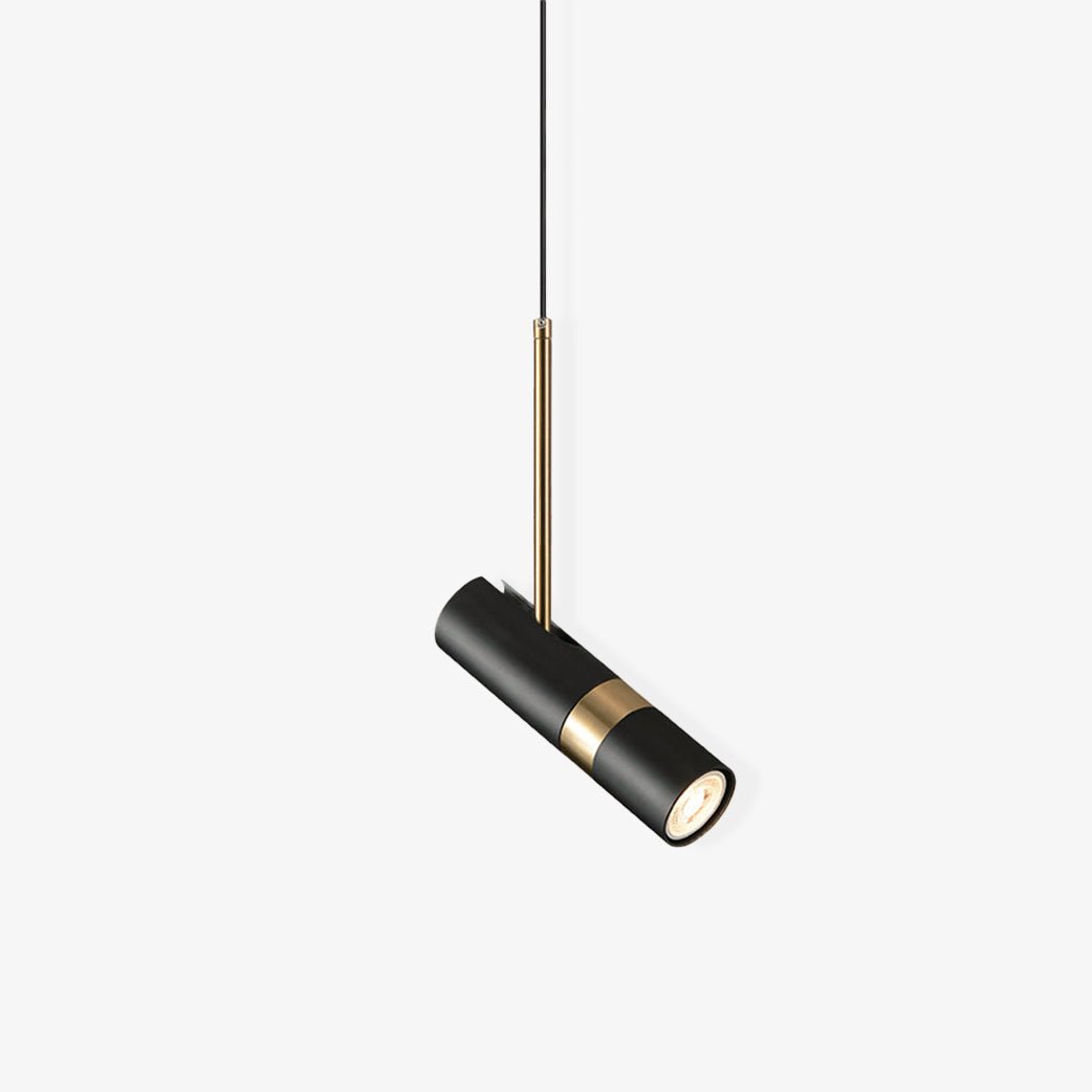 Lukas Modern Pendant Light in Iron and Aluminum