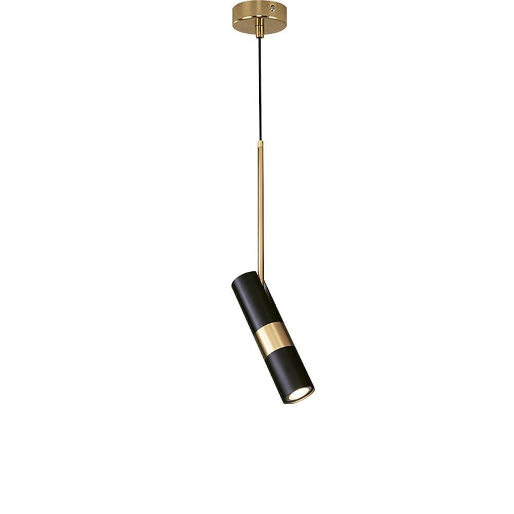 Lukas Modern Pendant Light in Iron and Aluminum