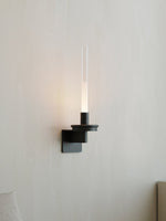 Luma Stem Rechargeable Wall Sconce – Modern LED Wall Light