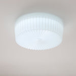 Lume Glass Flush Mount Ceiling Light – Modern LED Fixture for Bedroom & Living Room