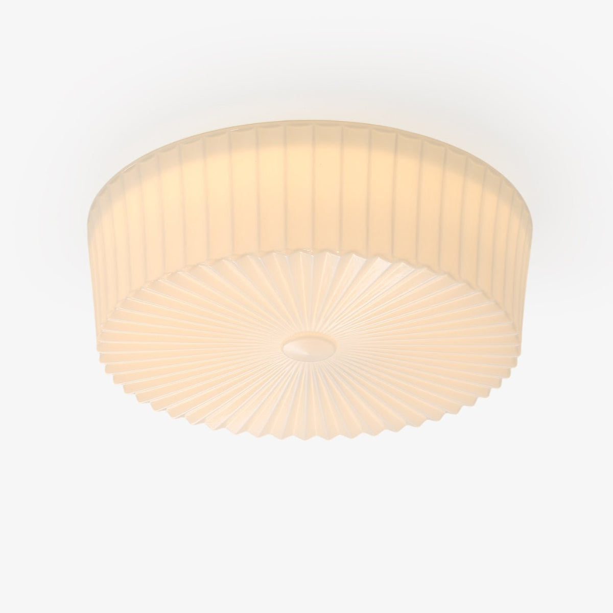 Lume Glass Flush Mount Ceiling Light – Modern LED Fixture for Bedroom & Living Room