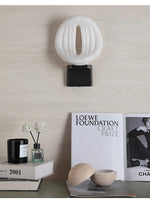 Lumen Rift Alabaster Wall Sconce – Modern LED Wall Light for Bedroom & Living Room