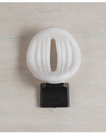 Lumen Rift Alabaster Wall Sconce – Modern LED Wall Light for Bedroom & Living Room