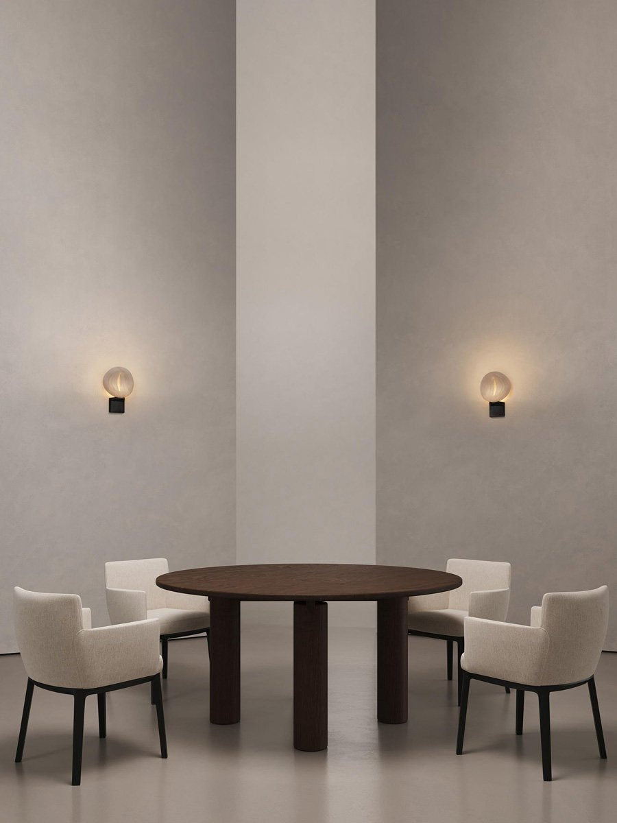 Lumen Rift Alabaster Wall Sconce – Modern LED Wall Light for Bedroom & Living Room