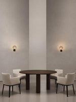 Lumen Rift Alabaster Wall Sconce – Modern LED Wall Light for Bedroom & Living Room