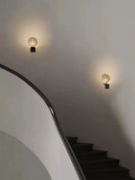 Lumen Rift Alabaster Wall Sconce – Modern LED Wall Light for Bedroom & Living Room