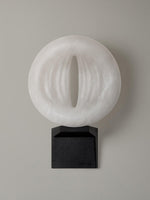 Lumen Rift Alabaster Wall Sconce – Modern LED Wall Light for Bedroom & Living Room