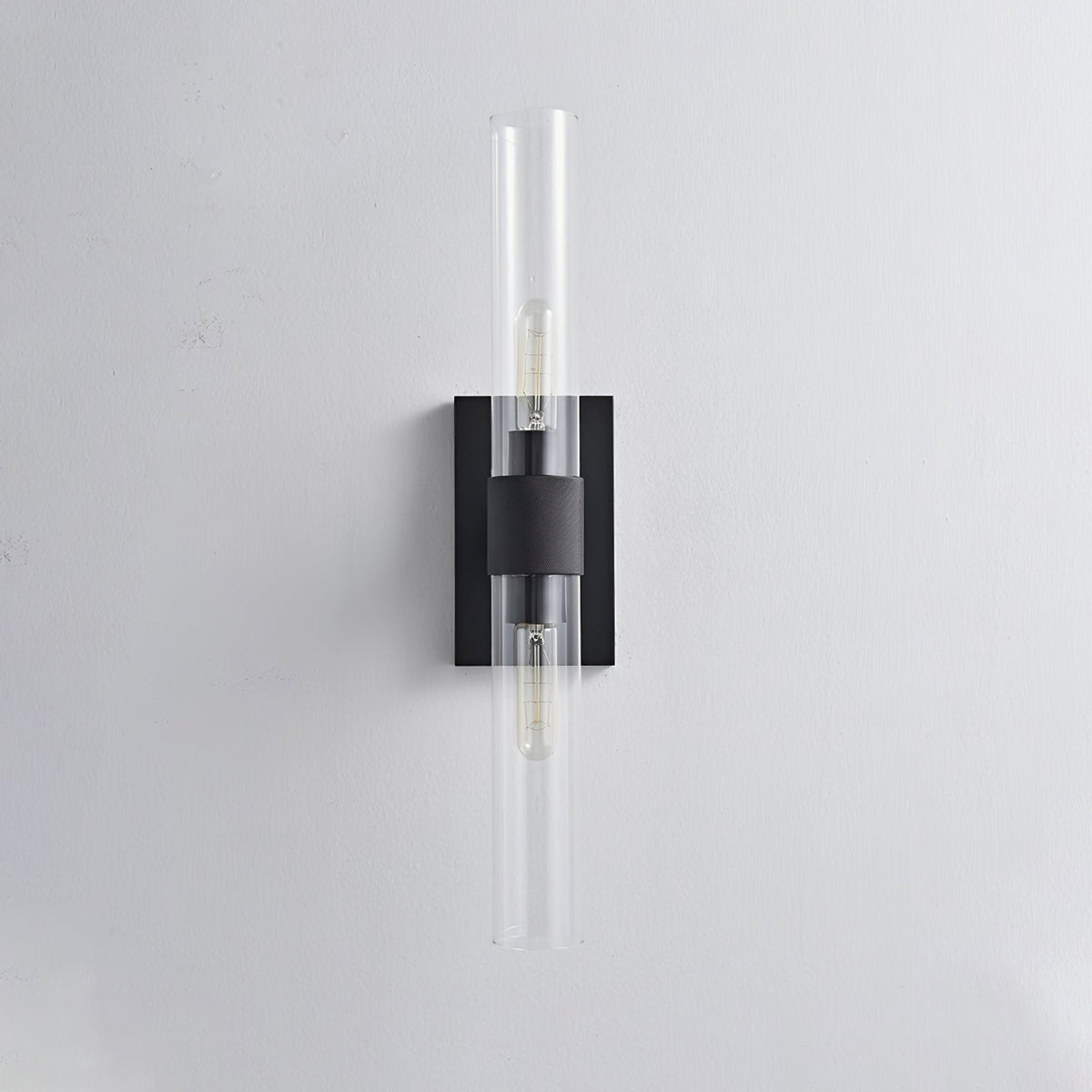 Lumen Cylix Wall Sconce in Brass and Glass | Modern Minimalist Wall Light