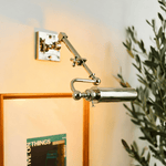 Lumina Polished Chrome Wall Sconce for Modern Interiors
