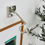 Lumina Polished Chrome Wall Sconce for Modern Interiors