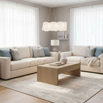 Luminara Sculpted Glass Chandelier for Modern Interiors
