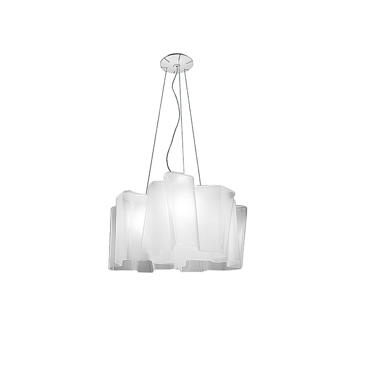 Luminara Sculpted Glass Chandelier for Modern Interiors