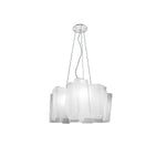Luminara Sculpted Glass Chandelier for Modern Interiors