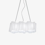 Luminara Sculpted Glass Chandelier for Modern Interiors