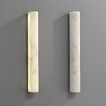 Luminara Alabaster Wall Sconce — Natural Stone LED Wall Light