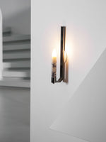 Lumivolt Alabaster Wall Sconce – Modern Marble & Metal Wall Light