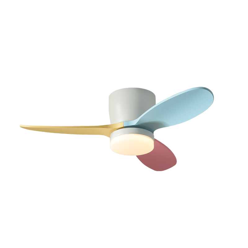 Lumo Petal Ceiling Fan Light with LED and Remote – Modern Designer Fan for Bedroom and Living Spaces