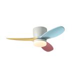 Lumo Petal Ceiling Fan Light with LED and Remote – Modern Designer Fan for Bedroom and Living Spaces