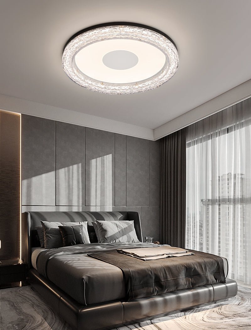 Lumora Resin Ceiling Light – Modern Flush Mount LED Fixture