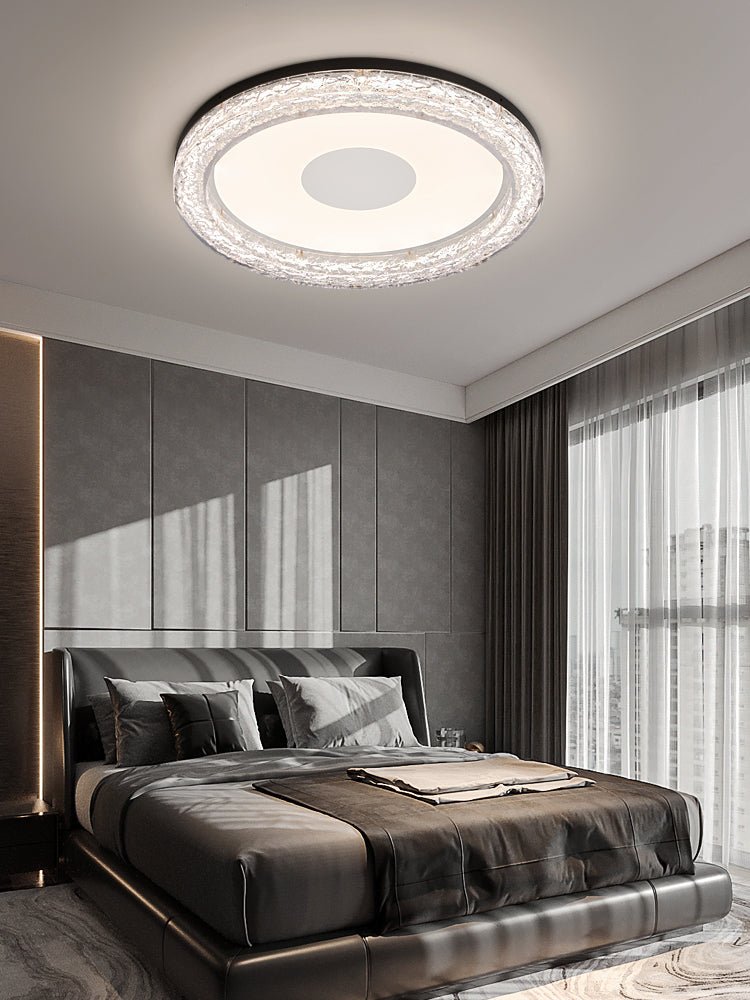 Lumora Resin Ceiling Light – Modern Flush Mount LED Fixture