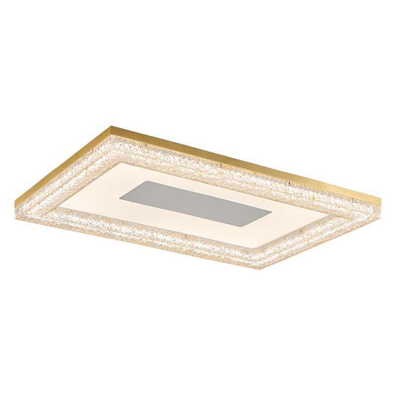 Lumora Resin Ceiling Light – Modern Flush Mount LED Fixture