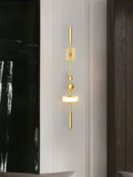 Lumos Wall Sconce – Modern LED Wall Light in Gold Finish