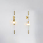 Lumos Wall Sconce – Modern LED Wall Light in Gold Finish