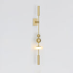 Lumos Wall Sconce – Modern LED Wall Light in Gold Finish
