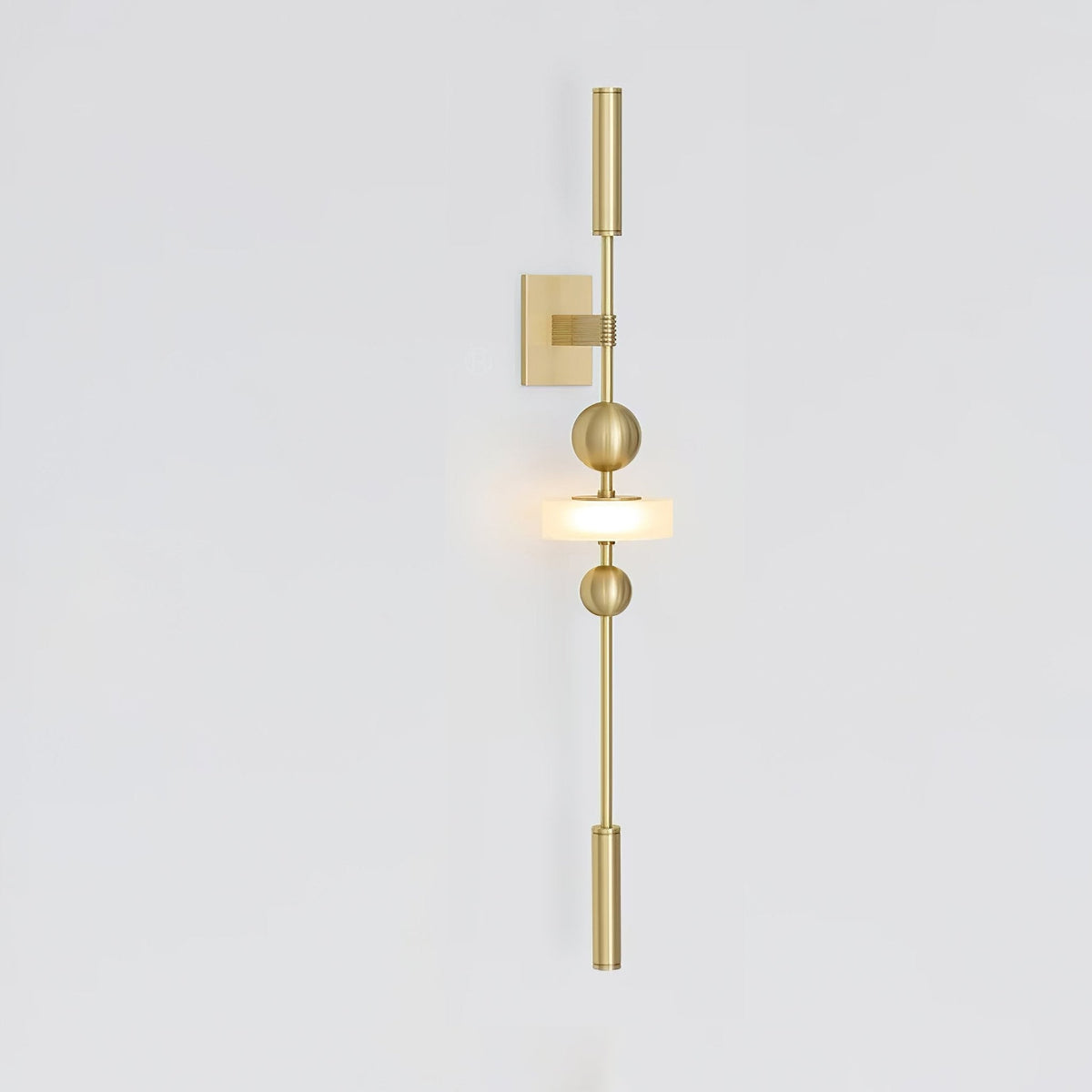 Lumos Wall Sconce – Modern LED Wall Light in Gold Finish