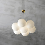 Lunar Alabaster Spherical Chandelier