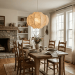 Lunara Silk Bloom Pendant Light – Handcrafted Mulberry Silk Chandelier for Modern Interiors