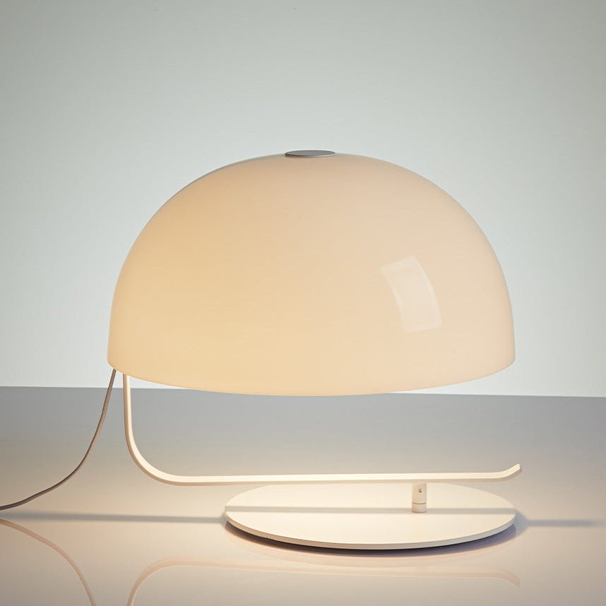 Lunarae Sculptural Table Lamp with Dome Shade for Modern Interiors