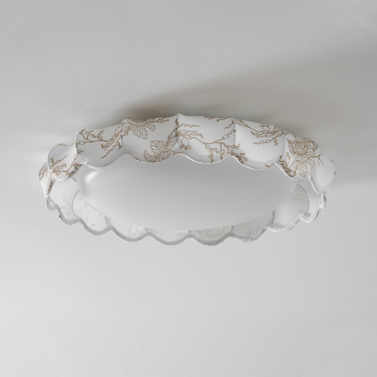 Lunaria Veil Flush Mount Ceiling Light – Modern Designer LED Lamp