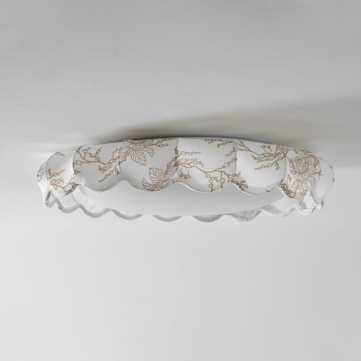 Lunaria Veil Flush Mount Ceiling Light – Modern Designer LED Lamp