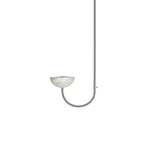 Lunaris Duo Alabaster Pendant Light – Modern Minimalist LED Chandelier